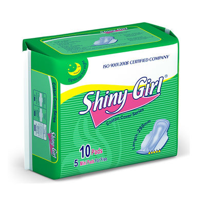 Giá tốt. Miếng lót kinh nguyệt dùng một lần bằng bông siêu mỏng Băng vệ sinh có cánh thoáng khí trực tuyến