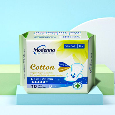 Giá tốt. Bàn khăn vệ sinh dày 100 Chứng nhận nữ Pads Cotton Organic nữ Pad cho dòng chảy nặng trực tuyến