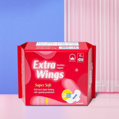 Giá tốt. Sản phẩm vệ sinh nữ Phụ nữ Extra Long Organic Cotton Menstrual Pads 350mm Overnight sanitary napkins trực tuyến