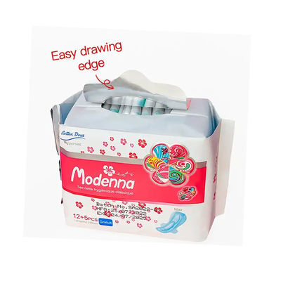 Giá tốt. Super mềm Maxi 290mm đệm vệ sinh dễ kéo nhãn dán bao bì với nước hoa trực tuyến