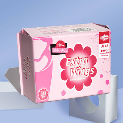 Giá tốt. Một lần sử dụng Pad Sản phẩm vệ sinh 290mm Sanitary Napkin Women Menstrual Pad with Wings trực tuyến