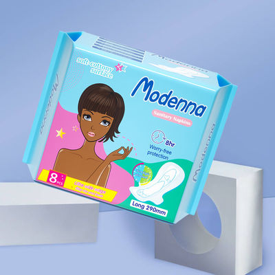 Giá tốt. Qua đêm sử dụng khăn vệ sinh đặc biệt dài tự nhiên phụ nữ đệm mềm rơi trực tuyến