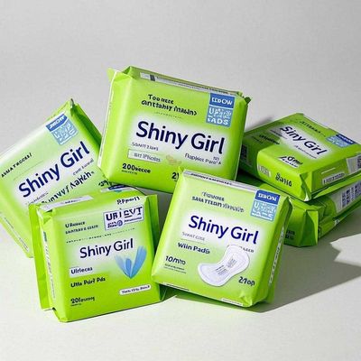 Giá tốt. Long Length Anion Chips Ultra Thin Sanitary Napkins Women Super Absorbent Pure Cotton Sanitary Pad trực tuyến