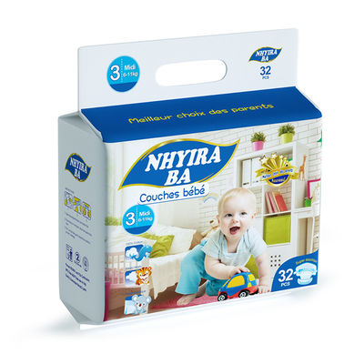 In Tã lót trẻ em dùng một lần Mềm mại thoáng khí TUV / ISO được phê duyệt
