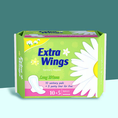 Băng vệ sinh siêu thấm dùng một lần 290mm được tùy chỉnh để sử dụng vào ban đêm