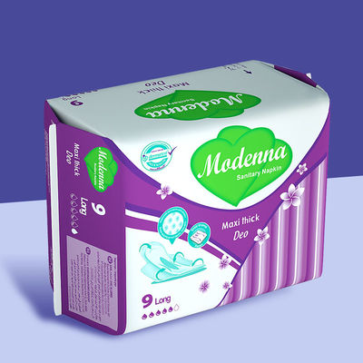 Băng vệ sinh dùng một lần hữu cơ tự nhiên Thân thiện với môi Băng vệ sinh 100% cotton