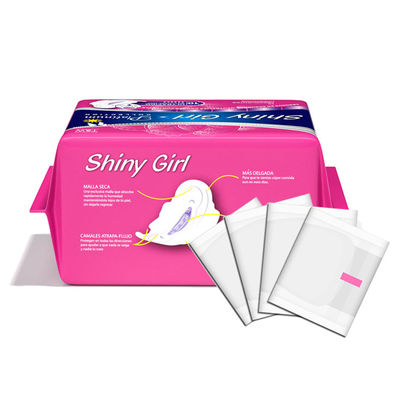 Than tre Ban đêm Sử dụng Băng vệ sinh Băng vệ sinh Không dệt có thể phân hủy sinh học