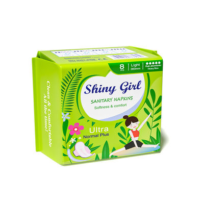 Giá tốt. Một lần sử dụng phụ nữ vệ sinh khăn giấy với hình dạng cánh hấp thụ cho hàng ngày trực tuyến