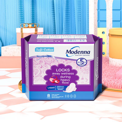Giá tốt. Một lớp tùy chỉnh sử dụng đêm siêu cánh Lady Pad vệ sinh khăn giấy bông hữu cơ vệ sinh Pad trực tuyến