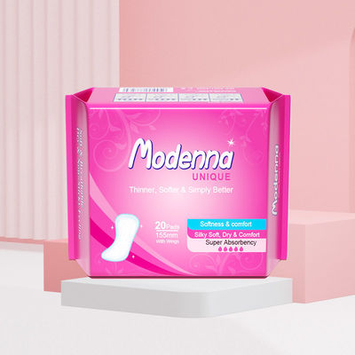 Giá tốt. Bột gỗ mềm dùng một lần cho khăn vệ sinh Bông phụ nữ Pad cực dày trực tuyến