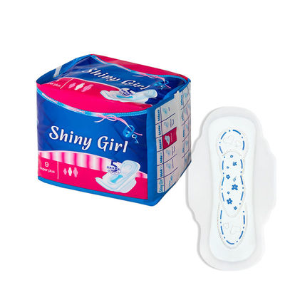 Giá tốt. Chất lượng tốt Mô hình in màu xanh nữ Bọc vệ sinh cánh cho bé gái Bọc vệ sinh khăn vệ sinh khăn vệ sinh trực tuyến