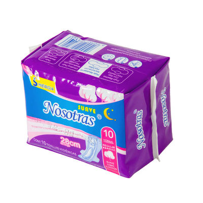 Giá tốt. Sản phẩm bán buôn nhãn riêng Ultra Soft sử dụng hàng ngày 245mm Phụ nữ dùng một lần đệm dùng một lần giá rẻ Bông khăn vệ sinh trực tuyến