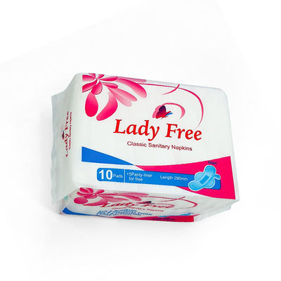 Phụ nữ vệ sinh nhà sản xuất một lần sử dụng đệm kinh nguyệt tùy chỉnh Bran Cotton nữ vệ sinh khăn giấy