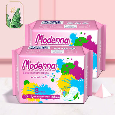 Giá thấp Phụ nữ Sản phẩm dùng một lần mới Cotton Soft Sanitary Napkins Ladies Anion Chip Sanitary Pads