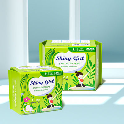 Giá tốt. Đồ bán buôn Thở dày thời kỳ Pad cô gái Đàn bà Thời tiết vệ sinh Pad dùng một lần Biodegradable cánh quần lót Liner trực tuyến