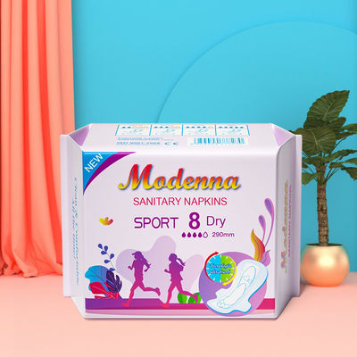 bán hàng nóng phụ nữ bông vệ sinh khăn giấy đệm bán buôn đệm kinh nguyệt cho phụ nữ với OEM dịch vụ