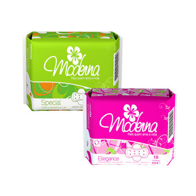 Nồng độ hấp thụ cao Một lần sử dụng siêu hấp thụ Anion bông tinh khiết Mái vệ sinh giá rẻ cho phụ nữ