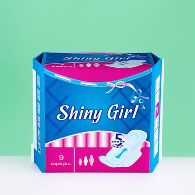 Giá tốt. 285mm Winged Women Sanitary Napkin Excellent Absorbency Soft Non-woven Pads for Comfort (Bộ khăn vệ sinh phụ nữ có cánh) trực tuyến