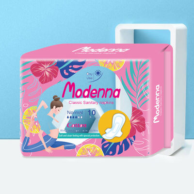 Giá tốt. OEM 290mm vệ sinh Biodegradable Sanitary Napkin Cotton Phụ nữ Sanitary Pad Với cánh trực tuyến