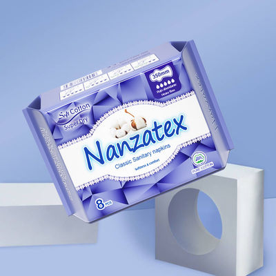 Giá tốt. Phụ nữ Sanitary Napkins với bề mặt bông siêu hấp thụ tinh khiết OEM phụ nữ Sanitary Pad nhà sản xuất trực tuyến