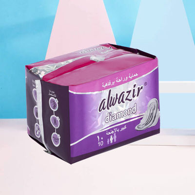 Phụ nữ khăn vệ sinh dùng một lần vệ sinh phụ nữ Pads bông hữu cơ khăn vệ sinh với probiotics OEM gói