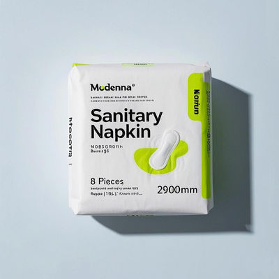 Đồ bông tự nhiên mềm hữu cơ Phân hủy sinh học Phụ nữ đệm kinh tế siêu hấp thụ khăn vệ sinh Nhà cung cấp